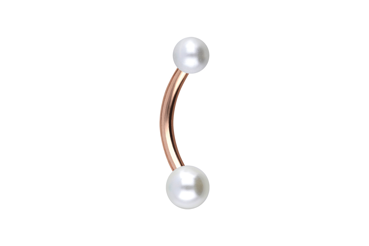 Titan Mini Bananabell Piercing SYNTHETISCHE PERLEN